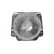 Headlight right / left ROUND H4 GOLF 5812949 Van Wezel, Thumbnail 2