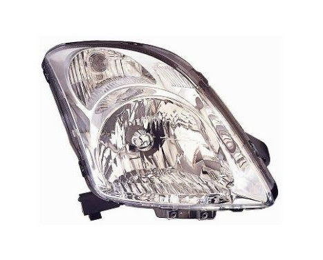 Headlight right with flashing light H4 + electric 5222962 Van Wezel, Image 2