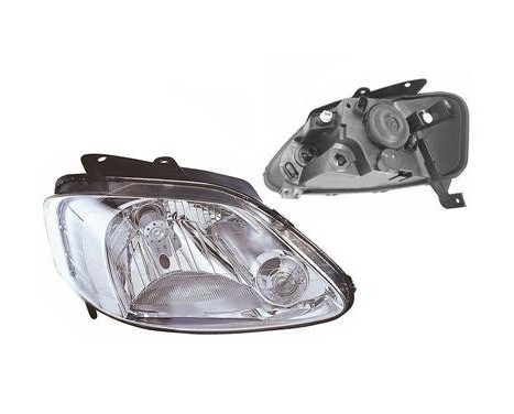 Headlight right with indicator from '07 H4 +electric 5818964 Van Wezel