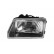 Headlight left Hydraulically Adjustable 1758965 Van Wezel