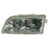Headlight left side from '01 to '03 CHROME (4 Pins) 5941961 Van Wezel