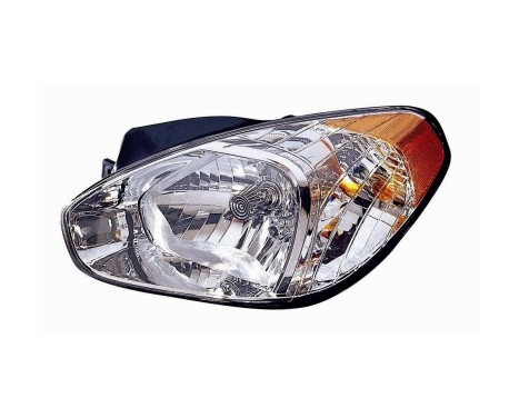 Headlight left with flashing light H4 + electric 8226961 Van Wezel