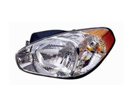 Headlight left with flashing light H4 + electric 8226961 Van Wezel, Image 2
