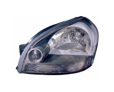 Headlight left with flashing light H4 + electric 8267961 Van Wezel