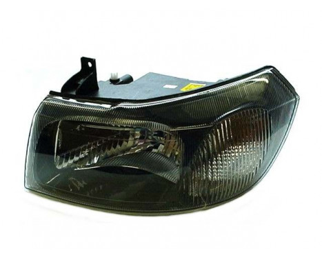 Headlight left with flashing light INSIDE BLACK 1898963 Van Wezel, Image 2