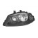 Headlight left with indicator 2 X H7 4917963 Van Wezel