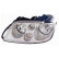 Headlight left with indicator 2 X H7 Chrome without moth. 5856965 Van Wezel