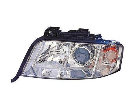 Headlight left with indicator from 08/01+ 2 X H7 0317961 Van Wezel