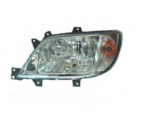 Headlight left with indicator from 09/'02 H7+H3 without FOG HOLDER 3076965 Van Wezel, Image 2