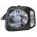 Headlight left with indicator H4 5235961 Van Wezel, Thumbnail 2