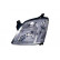 Headlight left with indicator H7 + H1 3781961 Van Wezel