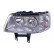 Headlight left with indicator H7+H1 including MOTOR 5896963 Van Wezel