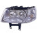 Headlight left with indicator H7+H1 including MOTOR 5896963 Van Wezel, Thumbnail 2