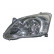 Headlight left with indicator H7+H7 from 2004 5396961 Van Wezel
