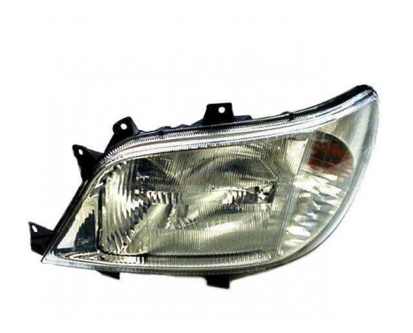 Headlight left with indicator until 08/'02 H7+H1 with FOG LIGHT HOLE 3076963 Van Wezel, Image 2