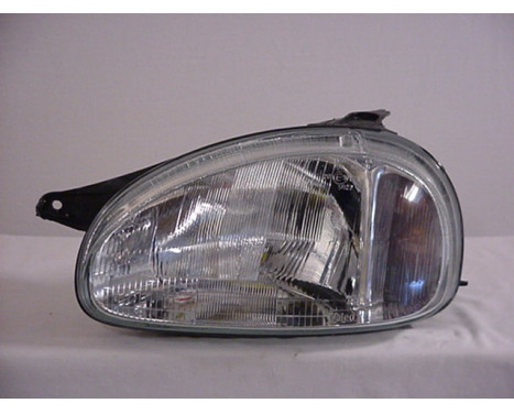Headlight left with indicator without HEIGHT ADJUSTMENT ELECT. 3776941 Van Wezel, Image 2