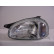 Headlight left with indicator without HEIGHT ADJUSTMENT ELECT. 3776941 Van Wezel, Thumbnail 2