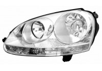 Headlight on the left including actuator 5894963 Van Wezel