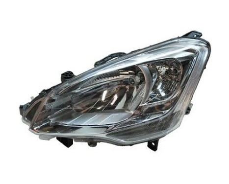 Headlight on the left with indicator H4 including actuator 0905961 Van Wezel, Image 2