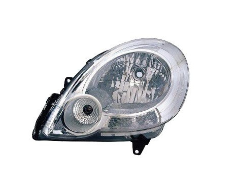 Headlight on the left with indicator H4 including actuator 4312961 Van Wezel, Image 2