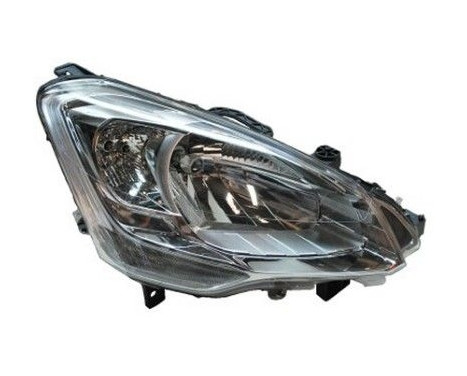 Headlight on the right with indicator H4 including actuator 0905962 Van Wezel, Image 2