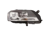 Headlight on the right with indicator H7+H7 including actuator 5740962 Van Wezel