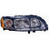 Headlight right from 5/'04 H7+H9 including actuator 5920964 Van Wezel, Thumbnail 2