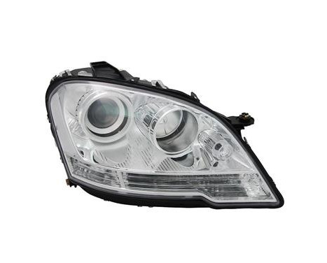 Headlight right from 7/'08 H7+H7 including actuator 3088962 Van Wezel