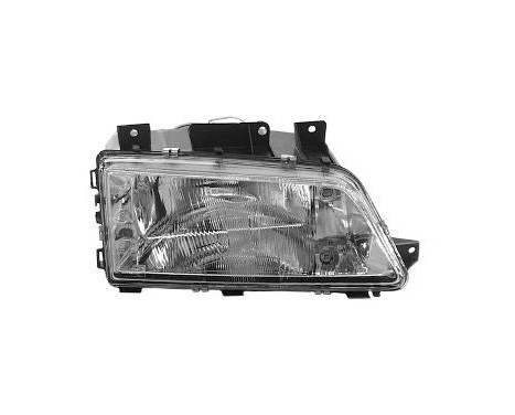 Headlight right H4 without distance control 4045942 Van Wezel