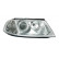 Headlight right H7 + H7 5837962 Van Wezel