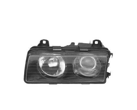 Headlight right Until -9/94 NOT COMPACT H1+H1 0640962 Van Wezel, Image 3