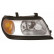 Headlight right with flashing light from 6/'04 H4 +/-electric 3248964 Van Wezel