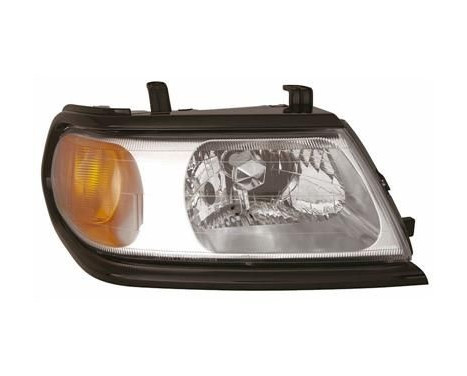 Headlight right with flashing light from 6/'04 H4 +/-electric 3248964 Van Wezel, Image 2