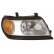Headlight right with flashing light from 6/'04 H4 +/-electric 3248964 Van Wezel, Thumbnail 2