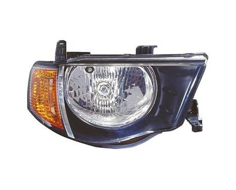 Headlight right with flashing light H4 + electric 3295962 Van Wezel, Image 2