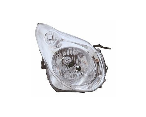 Headlight right with flashing light H4 + electric 5208962 Van Wezel