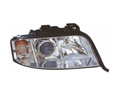 Headlight right with indicator 08/01+ XENON D2S+H7 0317986 Van Wezel