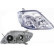 Headlight right with indicator 4-door/STATION HB3+H7 5395962 Van Wezel, Thumbnail 3