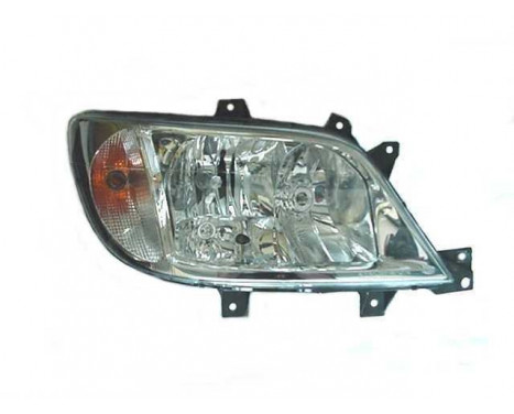 Headlight right with indicator from 09/'02+ H7+H3 with FOG LIGHT HOLE 3076968 Van Wezel, Image 2