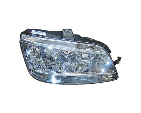 Headlight right with indicator from 12/'05 H1+H7 with FOG LIGHT HOLE 1623968 Van Wezel