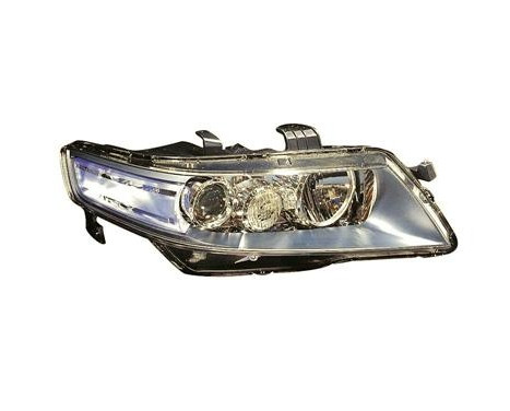 Headlight right with indicator H1+H1 +electric 2573962 Van Wezel