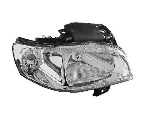 Headlight right with indicator H4 4914962 Van Wezel