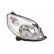 Headlight right with indicator H4 +ELECTRIC Motor 1748962 Van Wezel