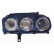 Headlight right with indicator H7+H7 0160962 Van Wezel, Thumbnail 2