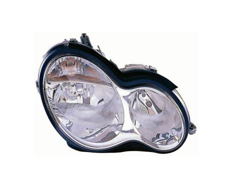 Headlight right with indicator H7+H7 Clear Glass 3033966 Van Wezel
