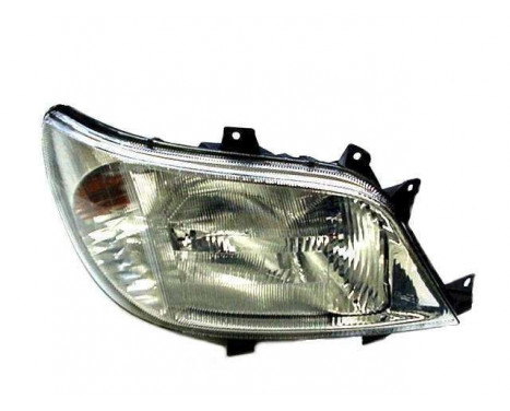 Headlight right with indicator until 08/'02 H7+H1 with FOG LIGHT HOLE 3076964 Van Wezel, Image 2