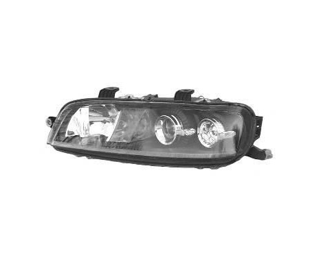 Headlight right with indicator until 6/'01 2XH7 +H3 1620964 Van Wezel, Image 5