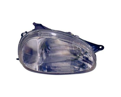 Headlight right with indicator without HEIGHT ADJUSTMENT ELECT. 3776942 Van Wezel