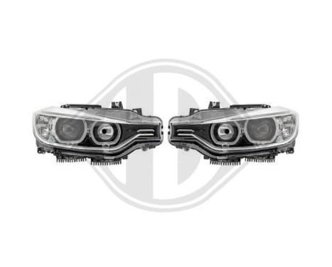 Headlight set Halogen/LED DRL suitable for BMW F30/F31 1217486 Diederichs, Image 4