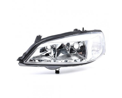 Headlight set suitable for Opel Astra G Chrome 20-5488-08-2 + 20-5487-08-2 TYC, Image 4